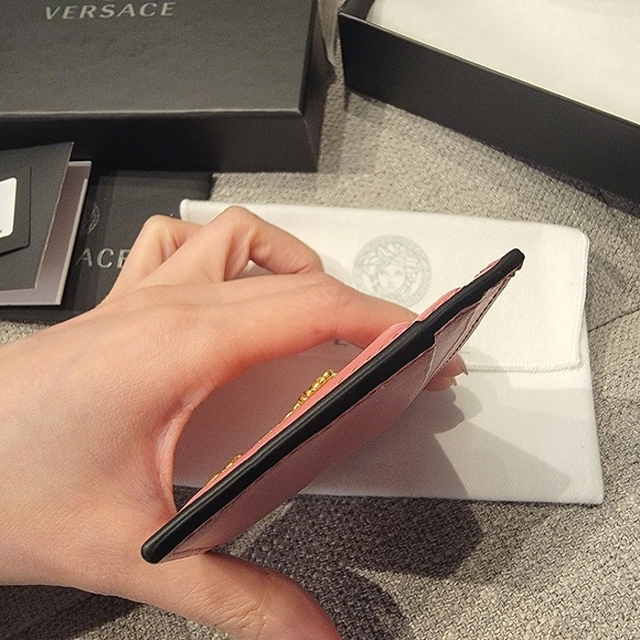 COPY - Versace pink Virtus card holder - Picture 8 of 14